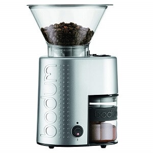 bodum bistro electric coffee grinder