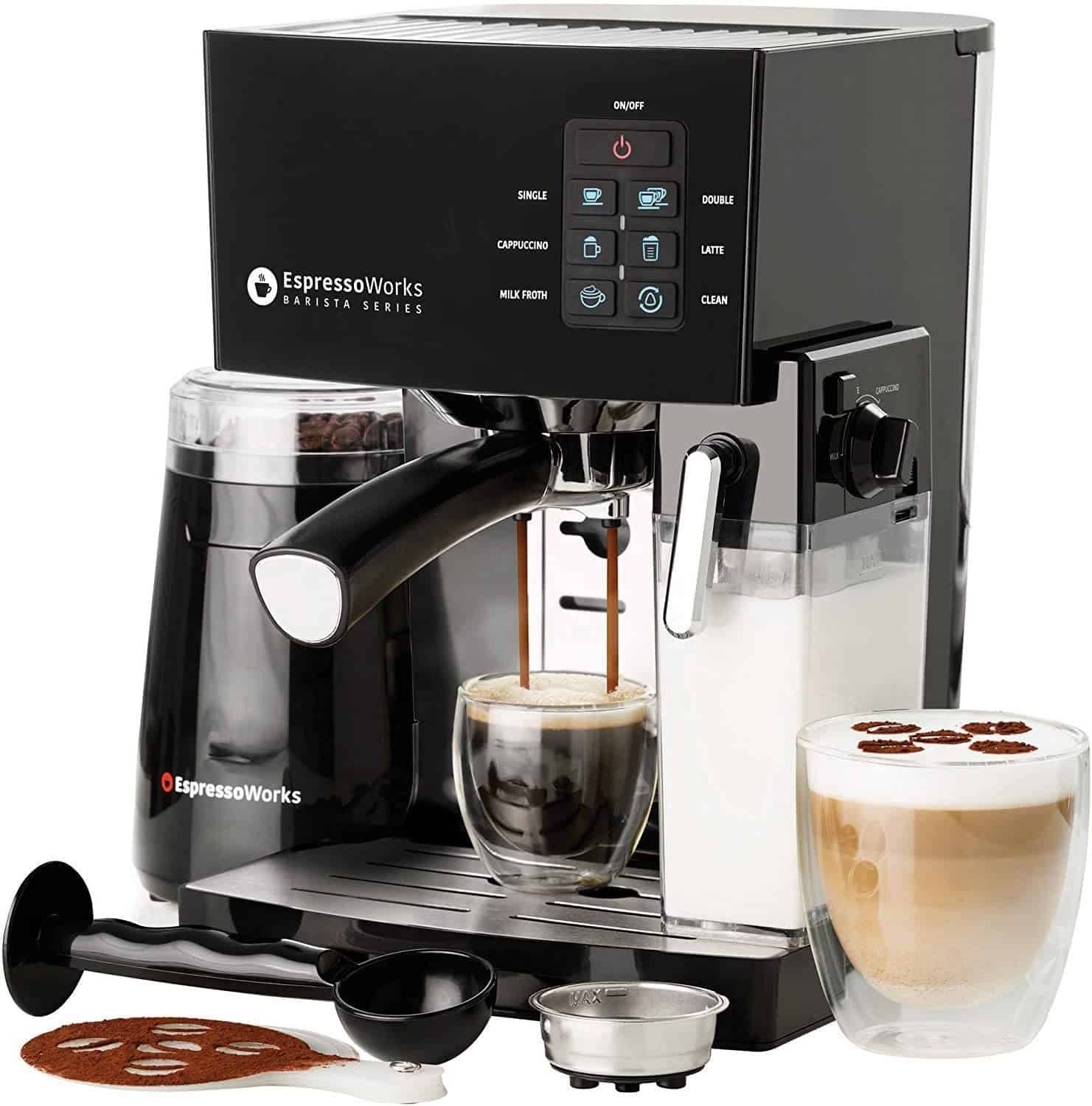 coffee machines that make lattes        <h3 class=
